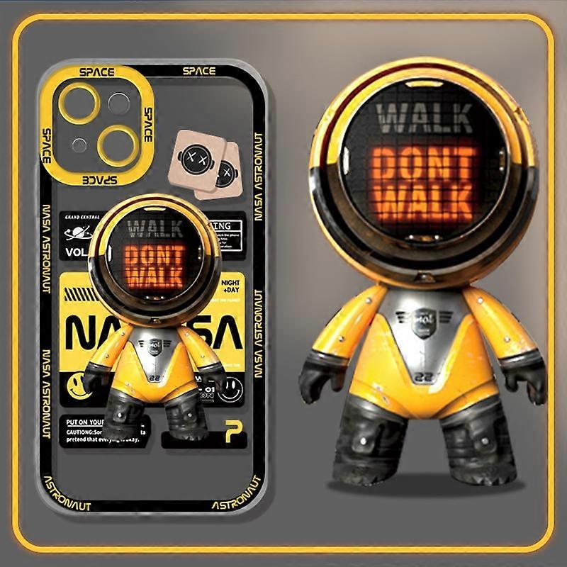 Capa de Proteção de Telefone com Padrão de Desenho Animado para iPhone 14 13 12 11 Pro Max Capa Traseira à Prova de Choque