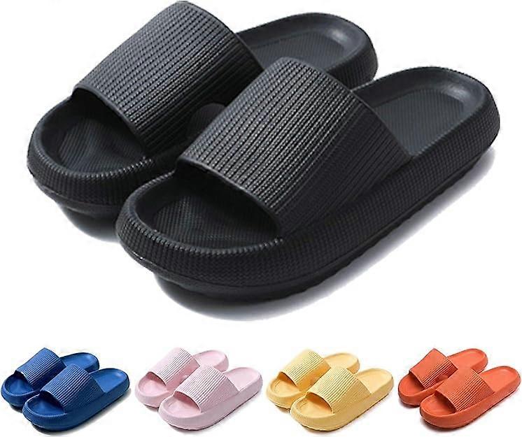 Cloud Slippers For Women And Men Pillow Slippers Thicken Sole Cloud Cushion Slides Super Comfy Soft Foam Slides Non Slips Shower Bathroom Slides Sanda