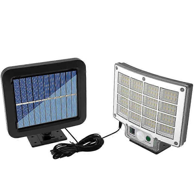 Outdoor Solar Waterproof Remote Control Wall Light With Motion Sensor For Home Garden Yard