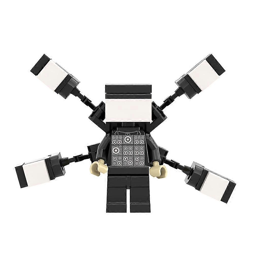 Skibidi Toilet Game Tv Man Characters Action Figures Collection Building Blocks Model Dolls Fans Kids Gift