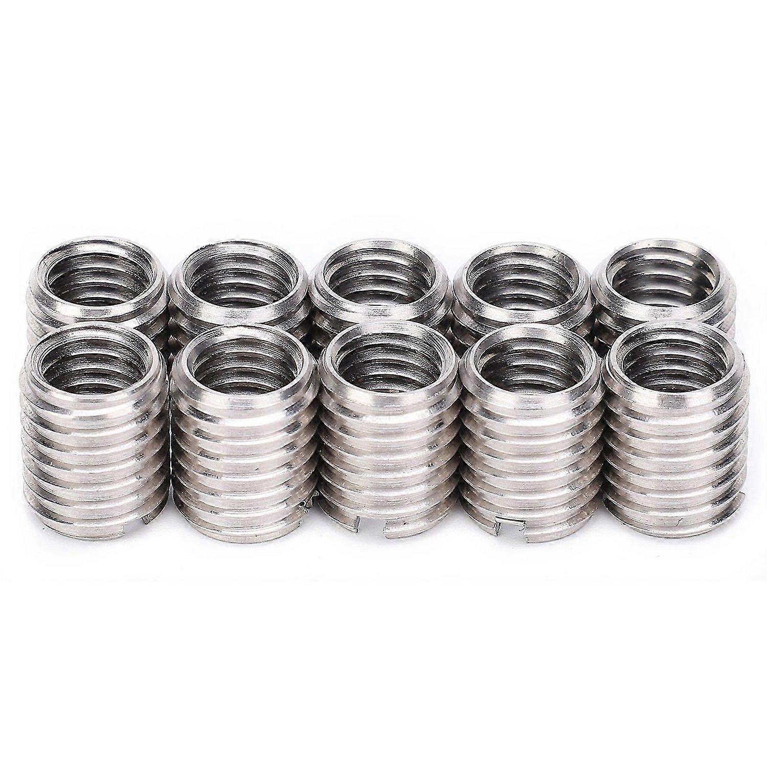 10pcs Insert Nut Thread Repair Sleeve Threaded Bushing Screw Reducing Conversion Tool p20241126508 S