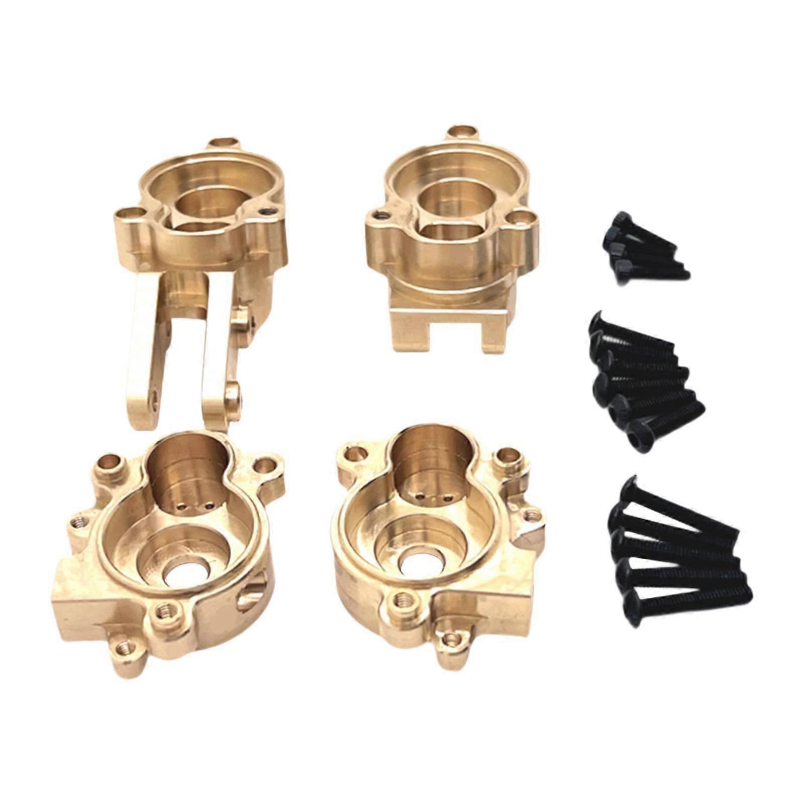 4x 1/10 RC Auto hintere Lenkschale und Getriebeabdeckung für Yk4106 Modell RC Auto