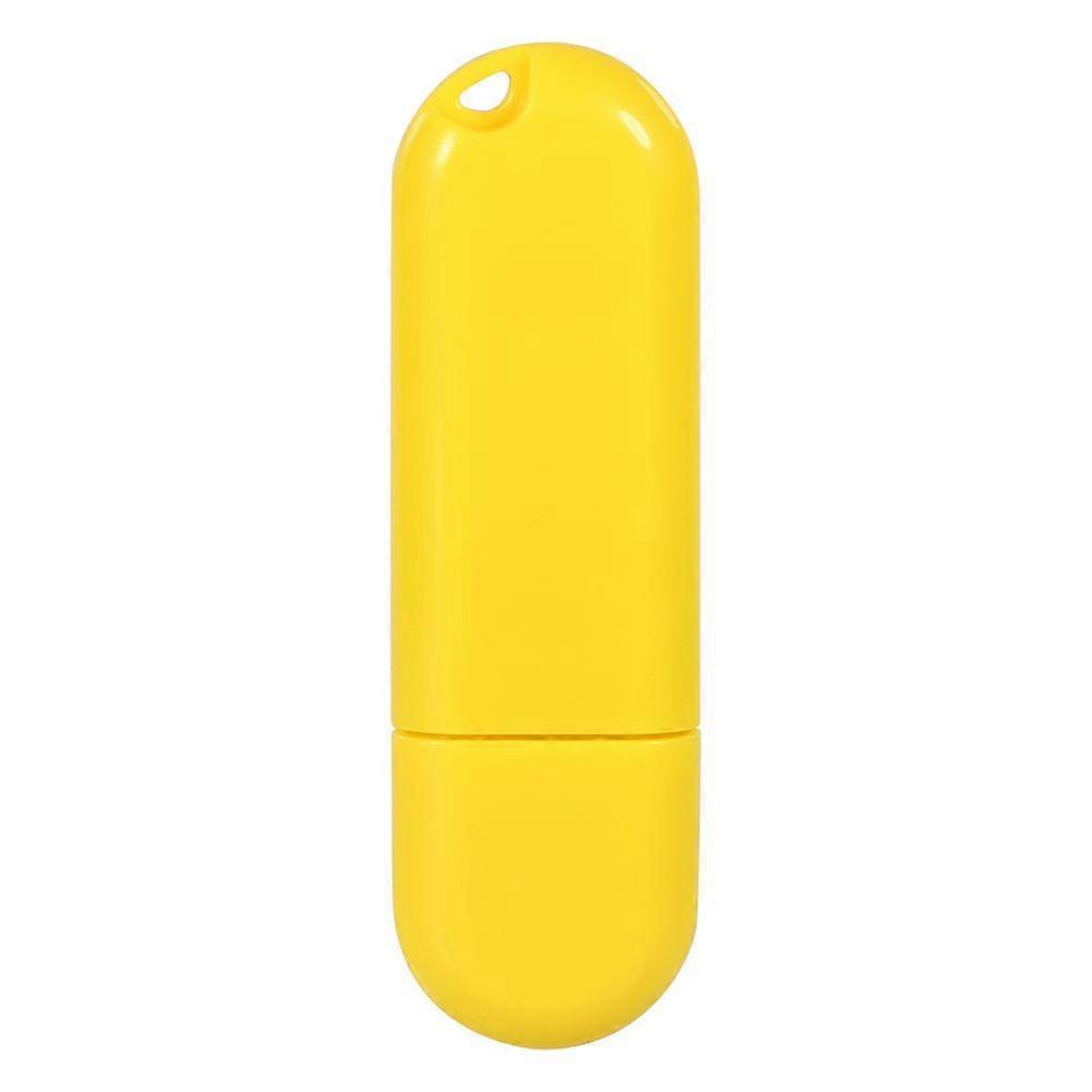 5Pcs 5V Creative U Disk Shape Led USB Night Light Computer Laptop Lighting Mini Lamp (Yellow)