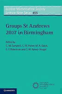 Groups St Andrews 2017 in Birmingham