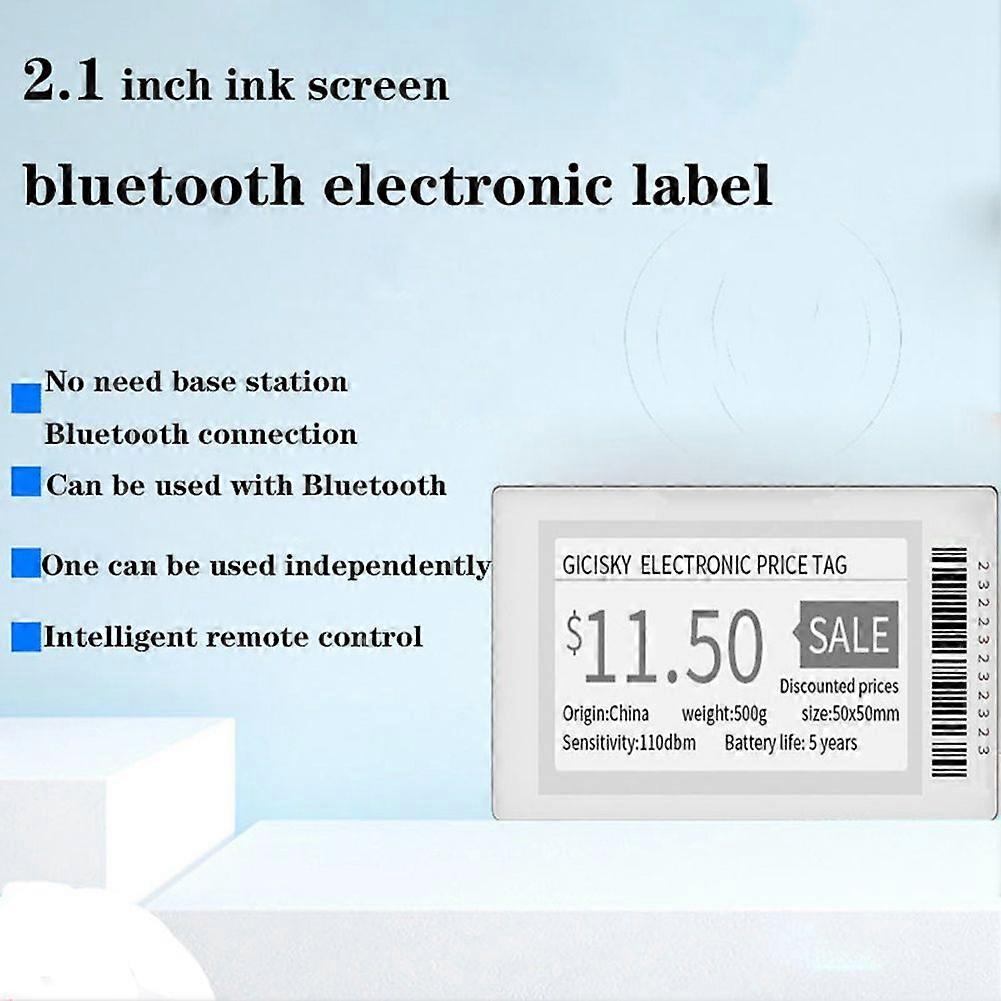 2.1 Inch Electronic Price Tag ESL TFT Screen Display No Messy Writing ...