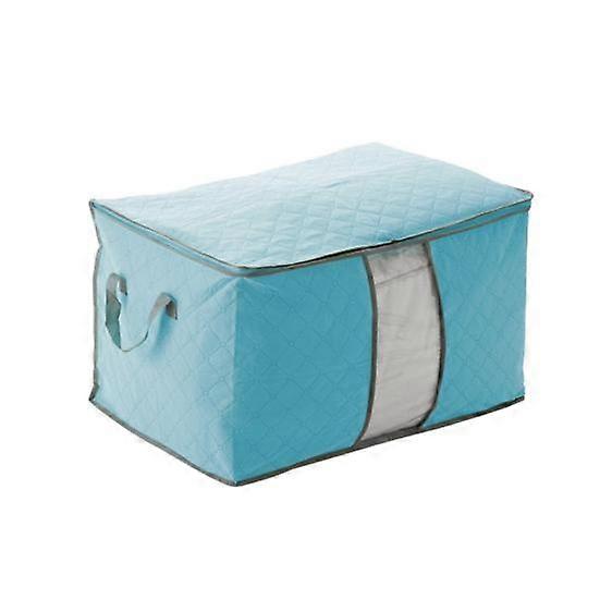 Home Wardrobe Stackable Clothes Quilt Bedding Organizer Folding Storage Bag Box