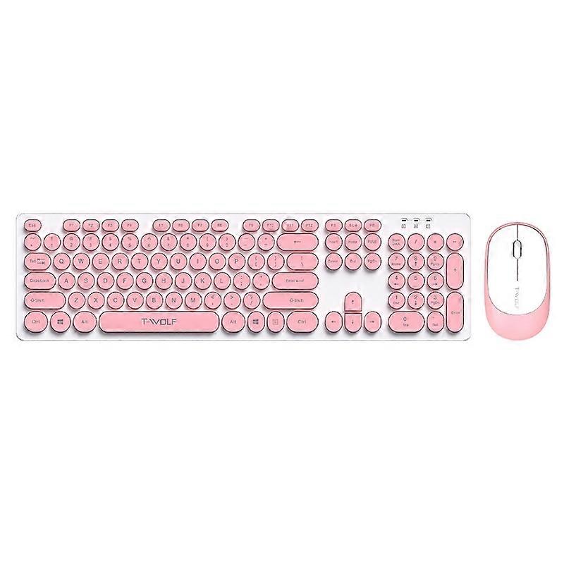 T-WOLF TF770 Mechanical Feel Wireless Gaming Keyboard And Mouse Set