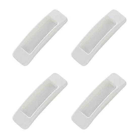 4Pcs/Set Simple Usage Solid Color Attractive Helper Auxiliary Ergonomic Anti-slid Drawer Puller Drawer Handle