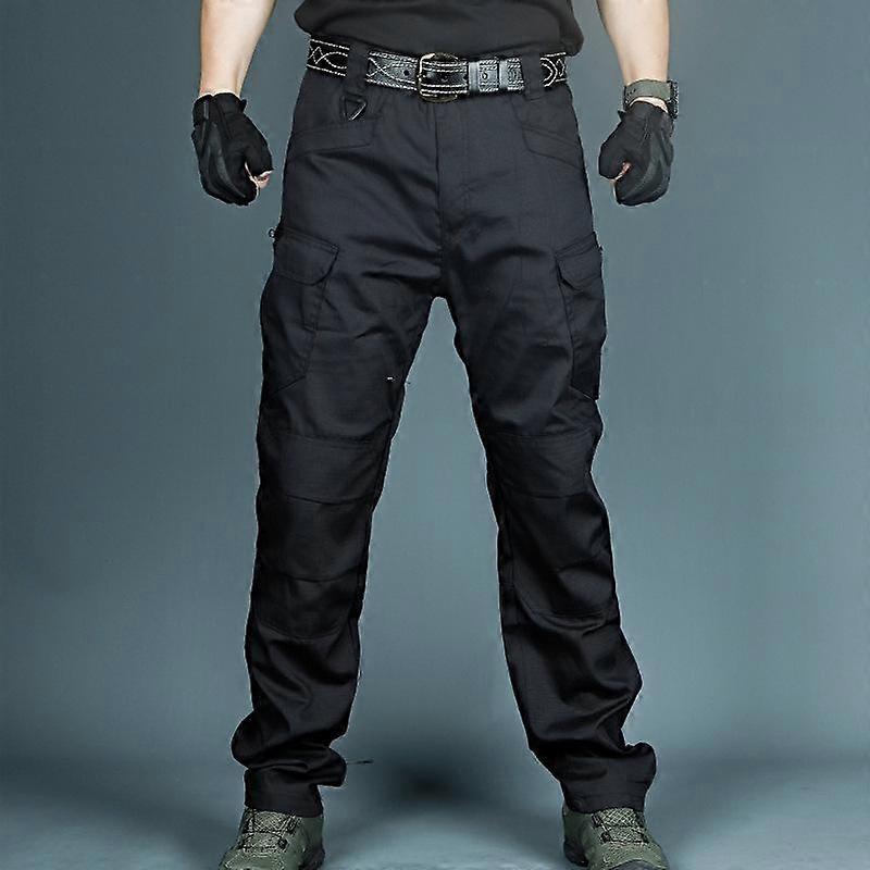 Summer New Mens Tactical Pants Multiple Pocket Elasticity Military Urban Commuter Tacitcal Trousers Men