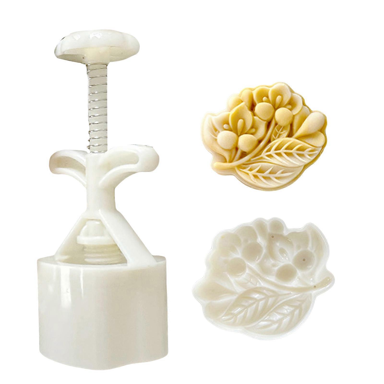 Cake Molds Efficient Dessert Molds Flower Shape Pastry Molds Pastry Tool ABS Texture Suitable for Cake Dessert Making