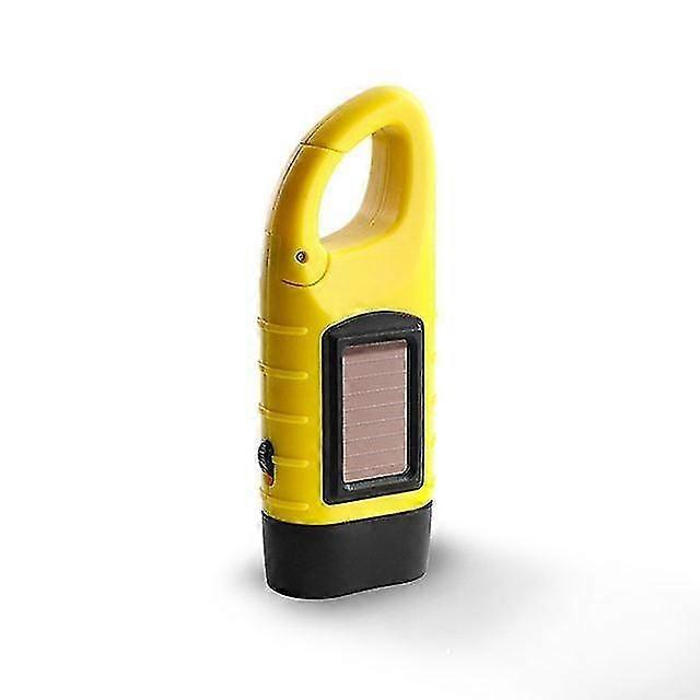 Rechargeable Solar Emergency Flashlight