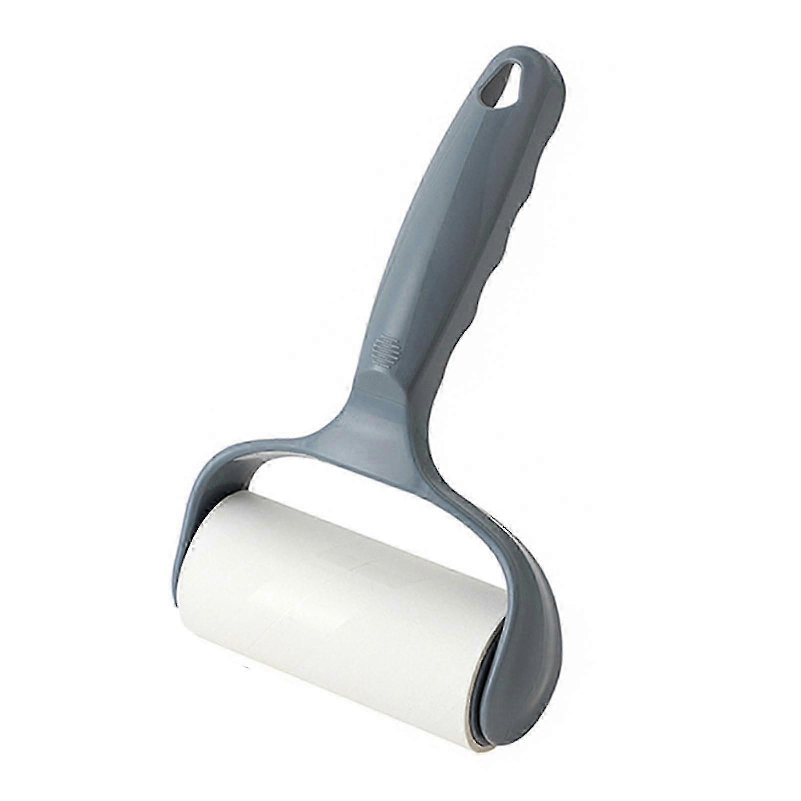 Lint Roller Tearable Sticky Paper Roll Ergonomic Handle Self-cleaning Tools