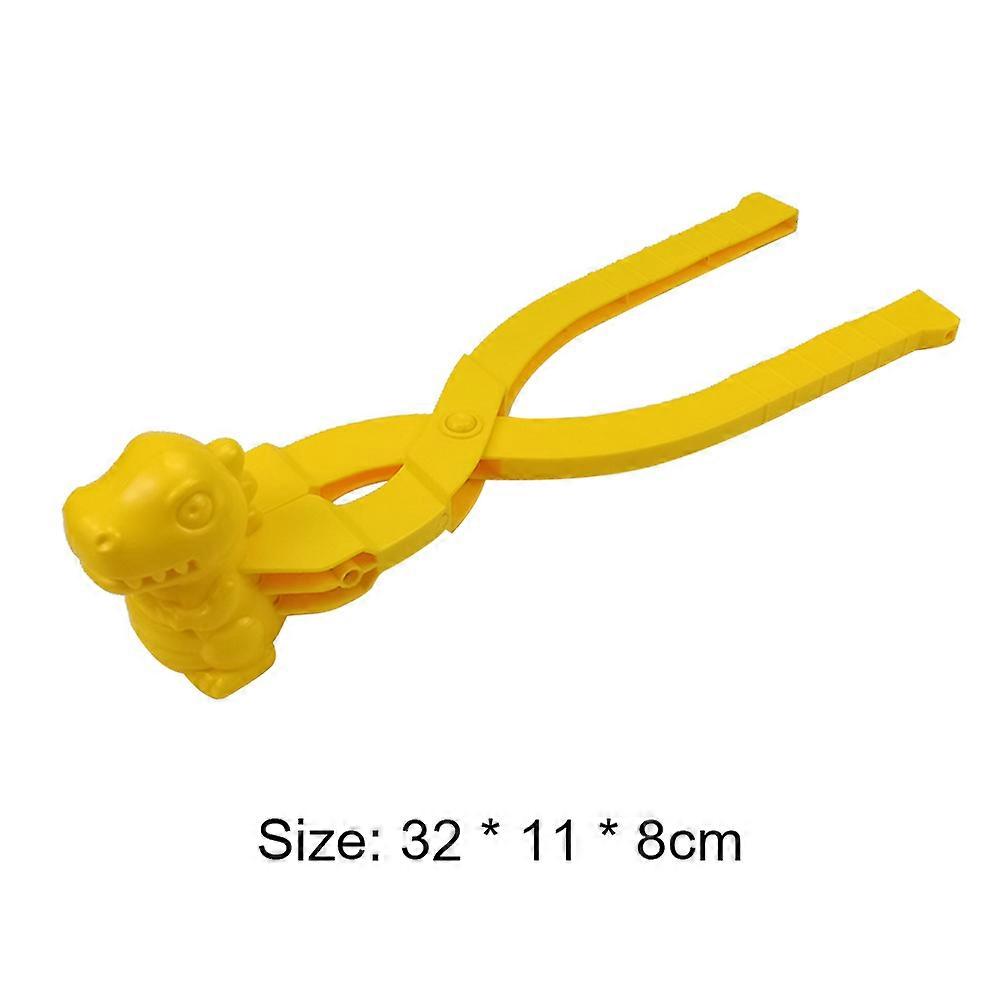 1Pcs S/L Dinosaur Snowball Maker Creative Clip Outdoor Winter Snow Sand Molding Tool Outdoor Fun and Outdoor Fun Sports