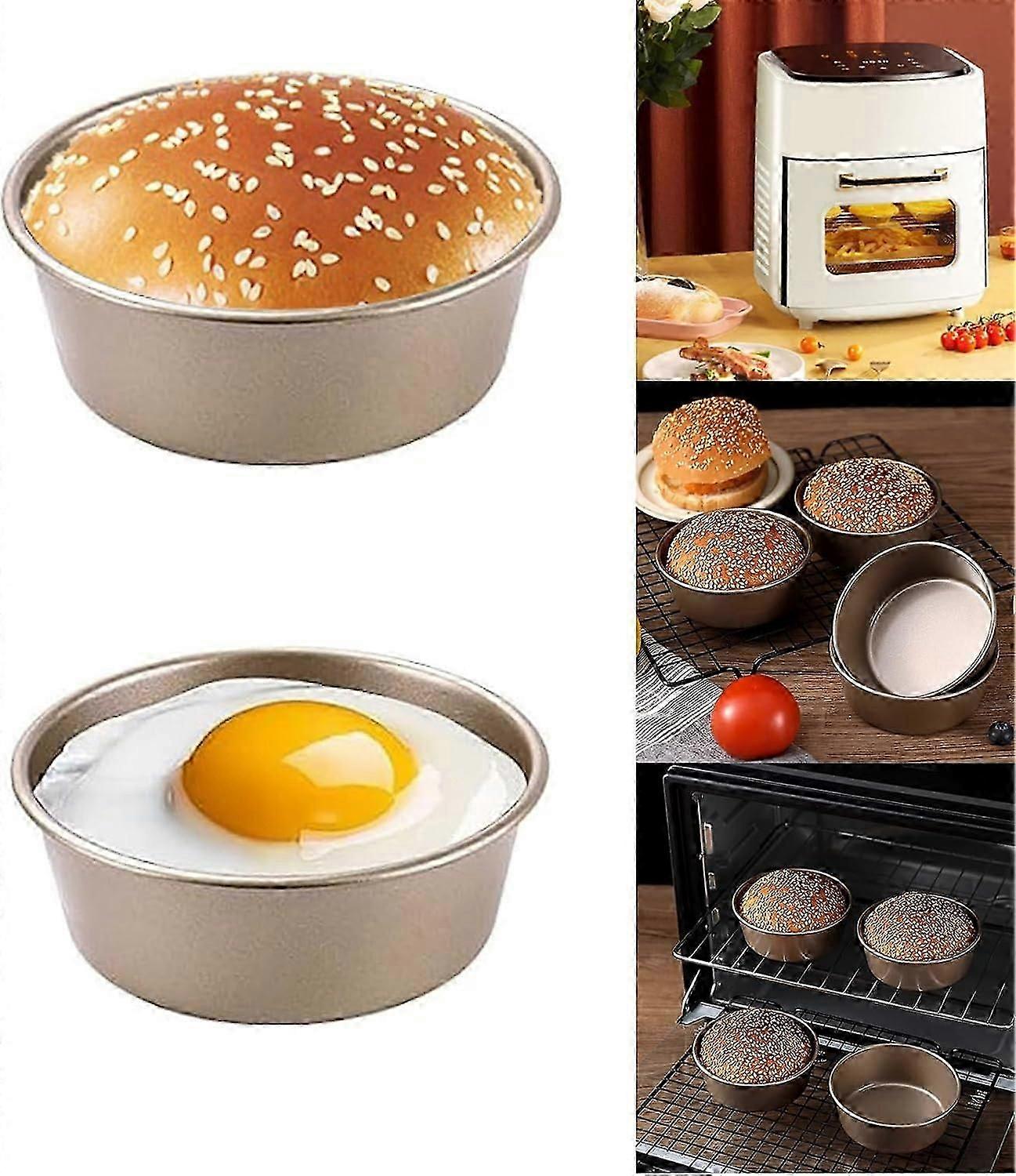 Air Fryer Egg Molds, 2 Pack, Bread Molds