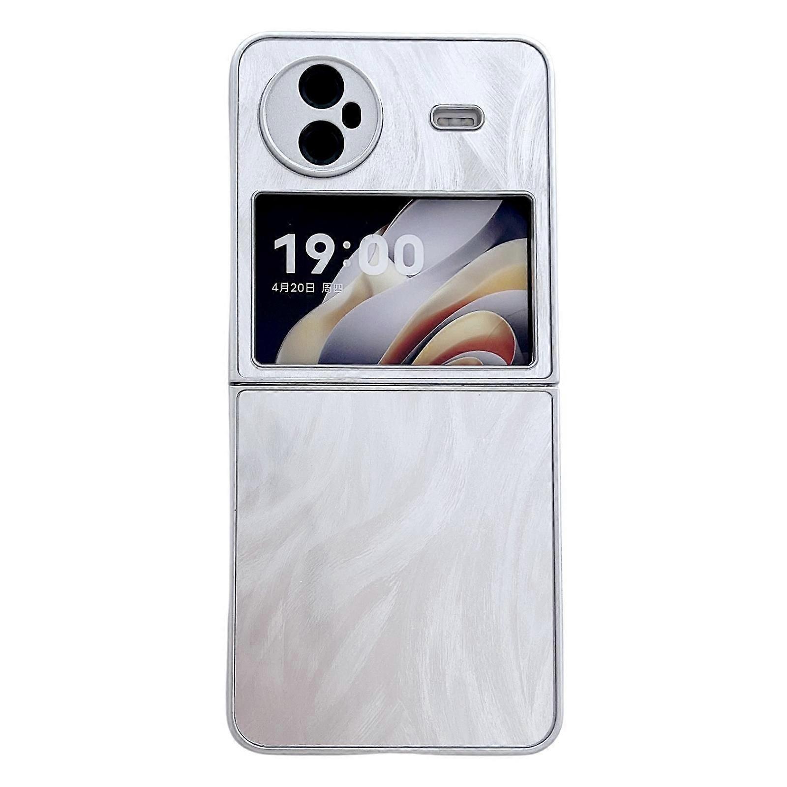 Silver Edge PC Case For vivo X Flip