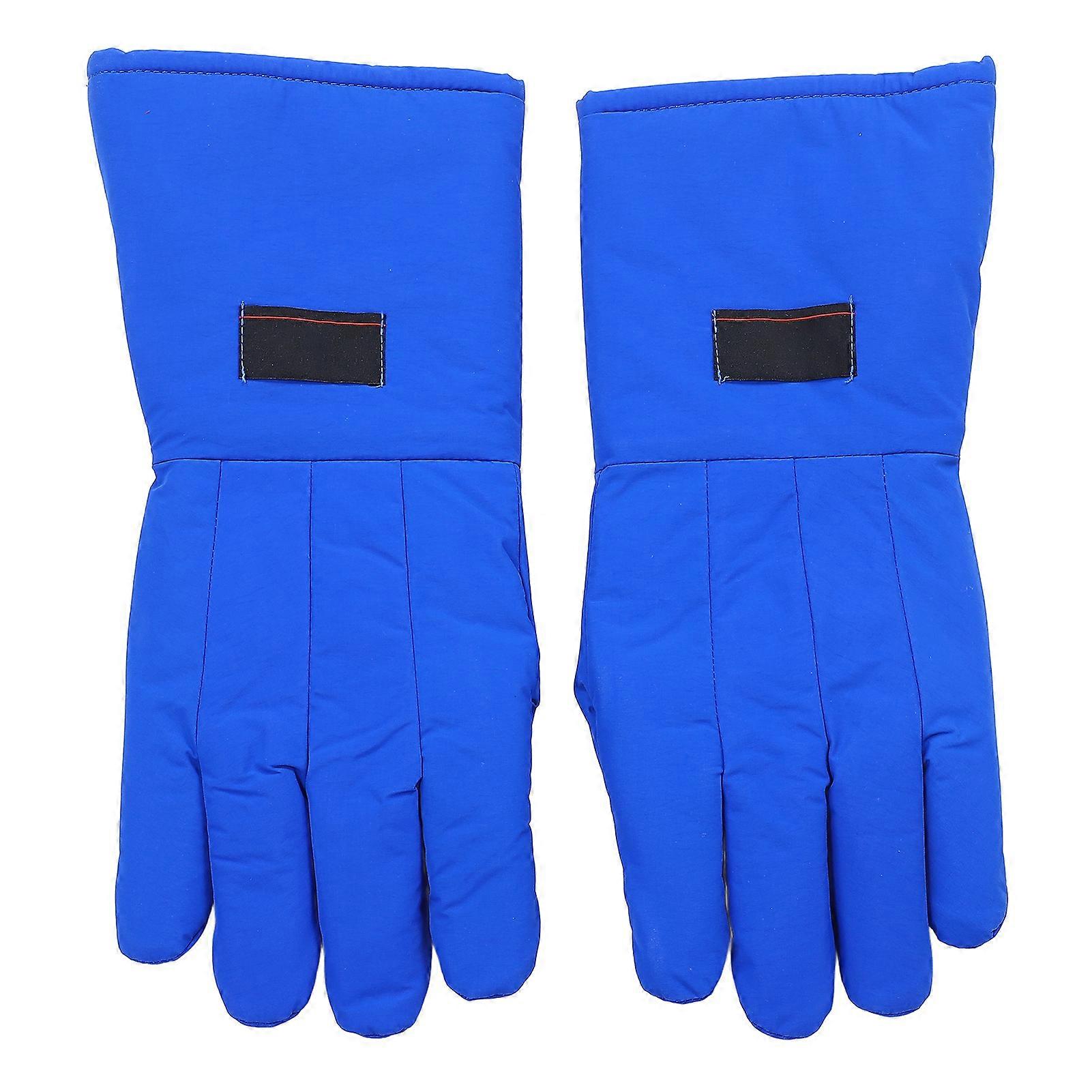 Cryogenic Gloves LN2 Liquid Nitrogen Dry Ice Cold Storage Safety Protective Low Temperature Resistant Gloves