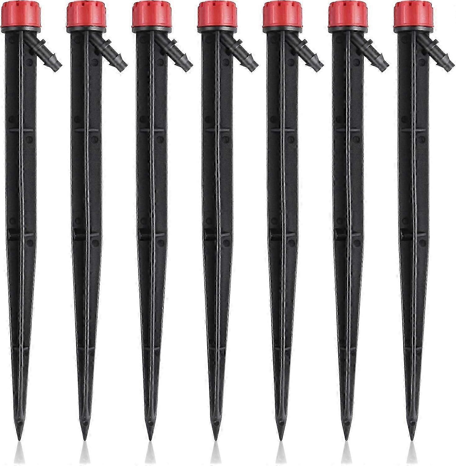 20 Pieces Micro Spray Adjustable 360 Degree 8 Holes Full Circle Pattern Water Flow Irrigation Drip