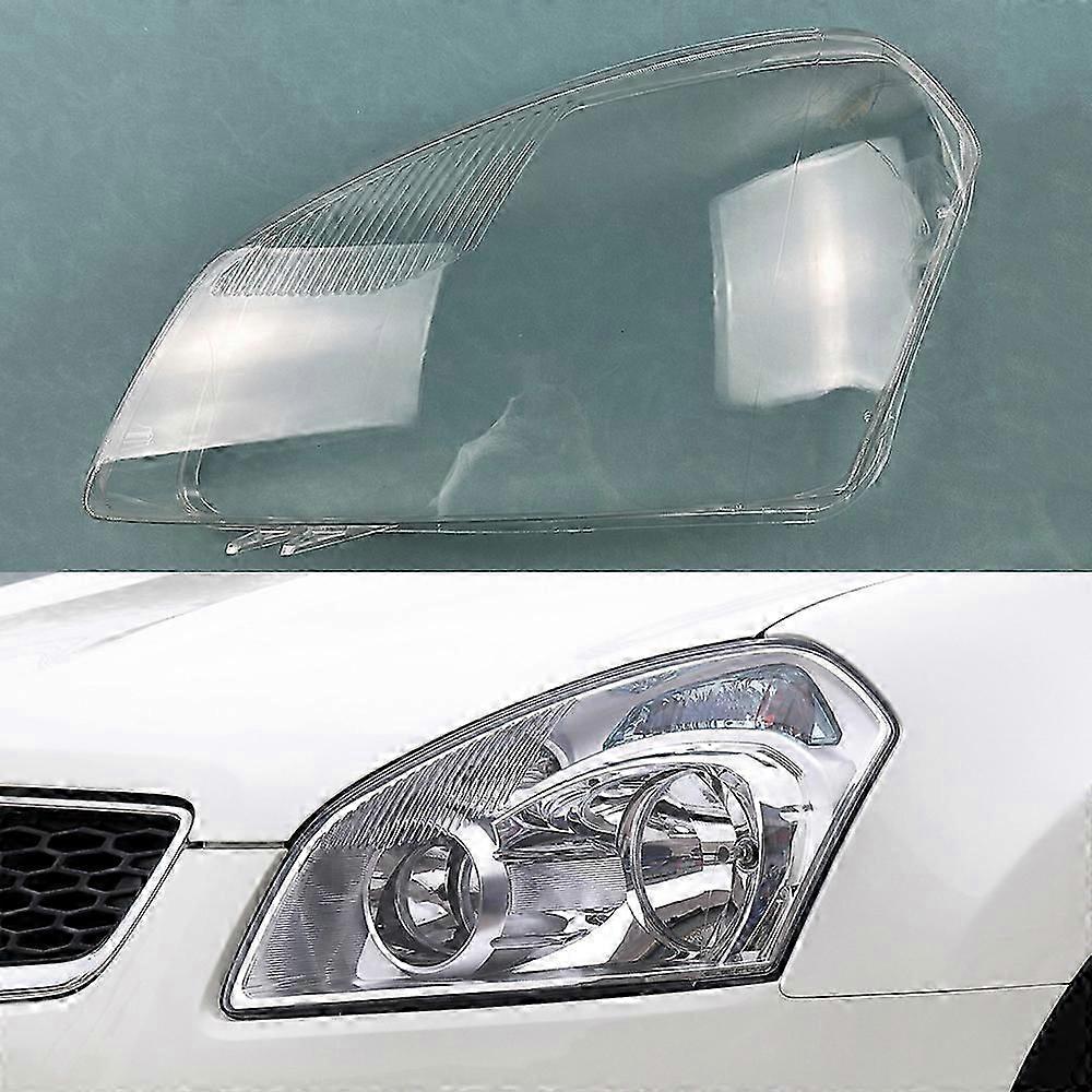 Compatible For Nissan Qashqai 2008~2015 Headlamp Cover Transparent Lamp Headlight Shell Lens Plexiglass Replace The Original Lampshade