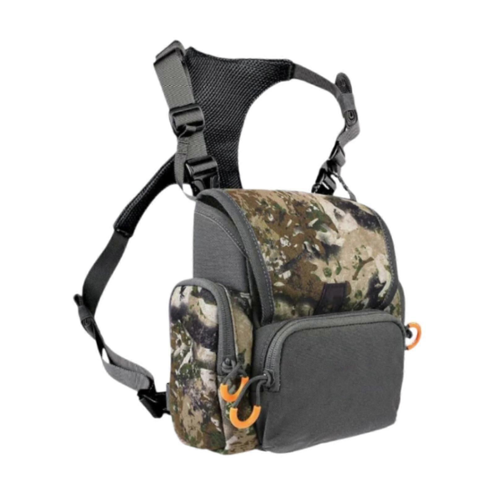 Binocular Harness Chest Bag Adjustable Sturdy Eyepiece Bag Rangefinder Pouch