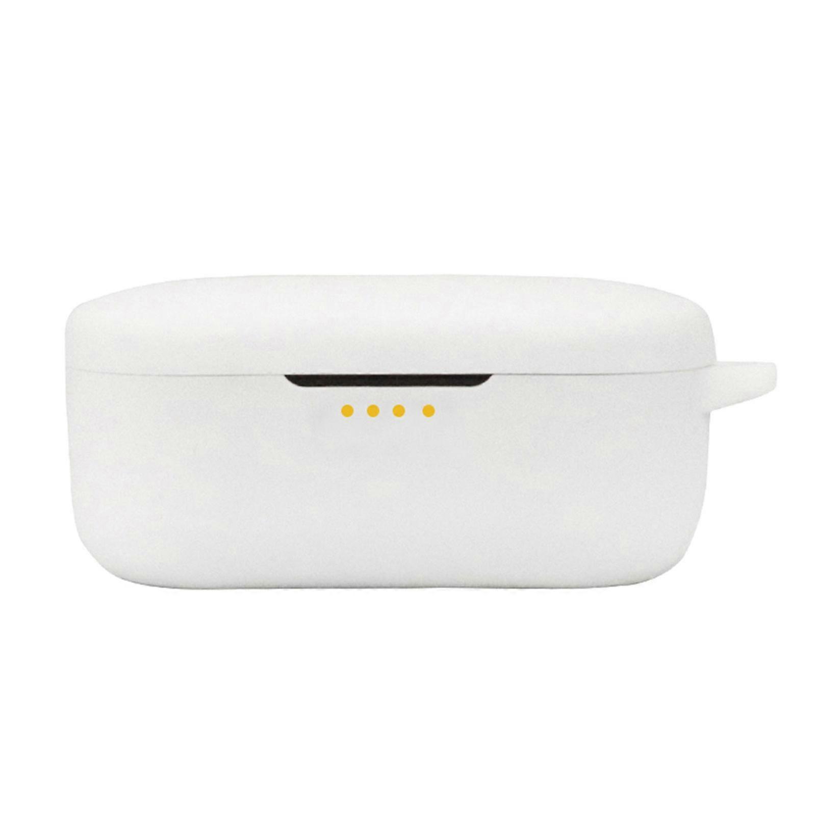 Compatible for PerL Headphone Cover Shockproof Case Antiscratch Protective Sleeve Washable Soft Housing Dustproof Shell White