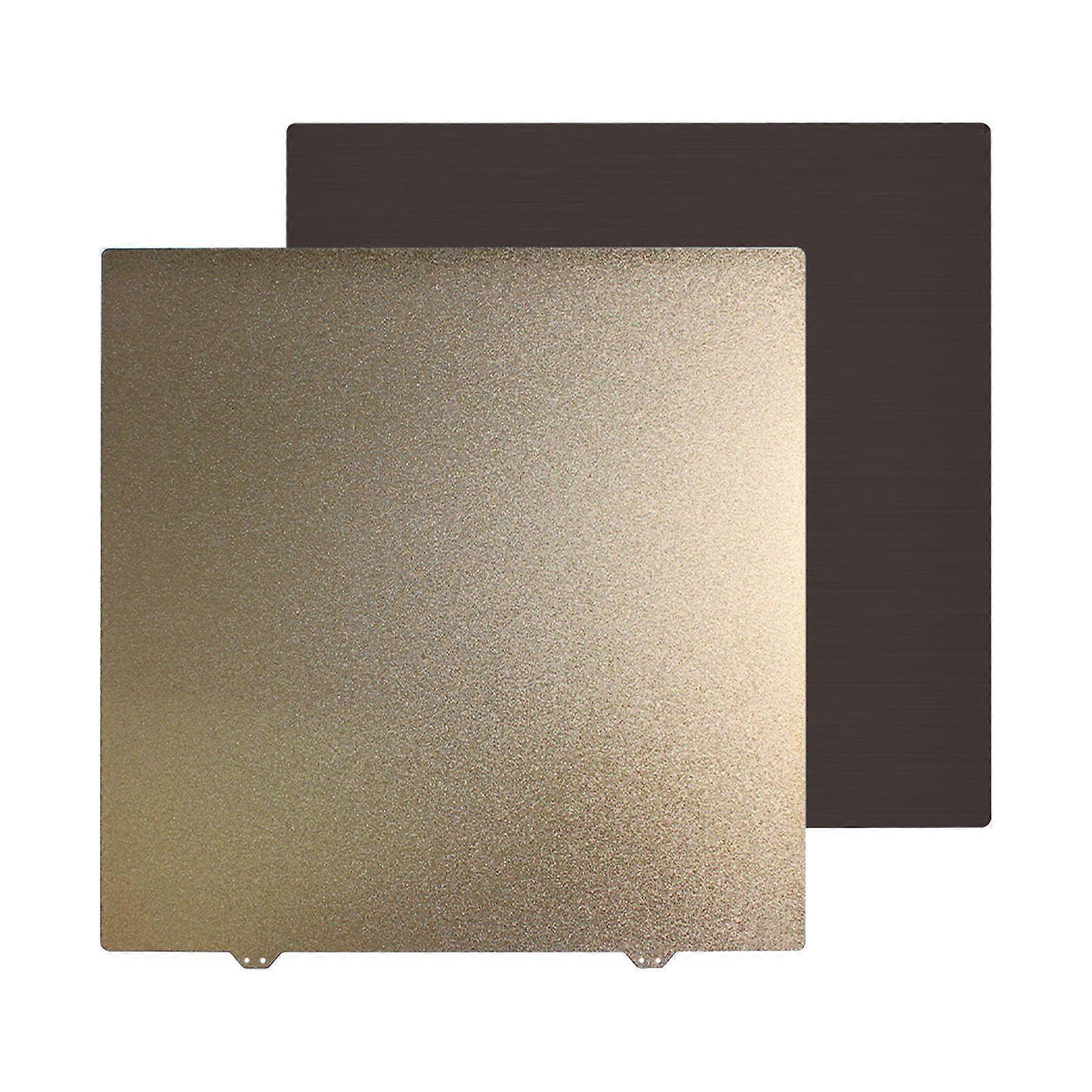 Flexible 3D Printer Build Plate 430x430mm Double Side PEI Spring Steel Sheet Magnetic(Optional) Enhances Adhesion