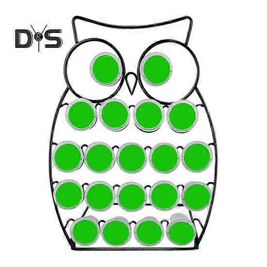 Owl Shape Coffee Capsule Holder Storage Rack Large Capacity Rustproof No Installation Needed Coffee Pods Storage Organizer Stand