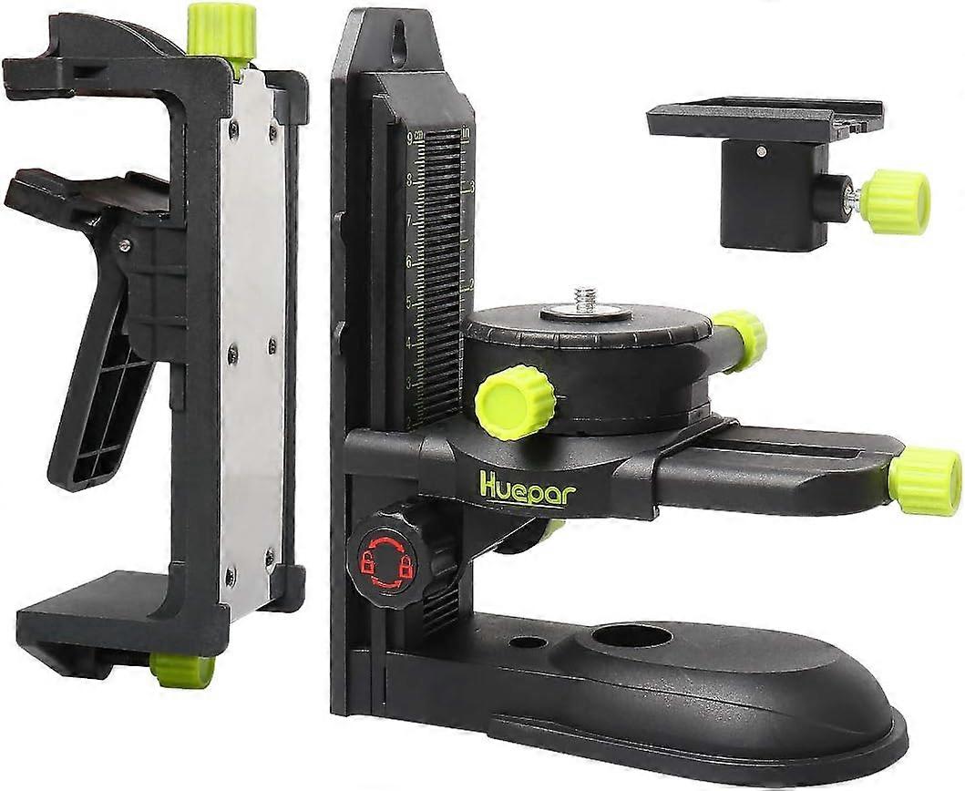 Advanced Laser Level Base with 360° Rotation, Offers Precise Adjustments for Off-center Alignment, Sturdy Construction Ensures Durability and