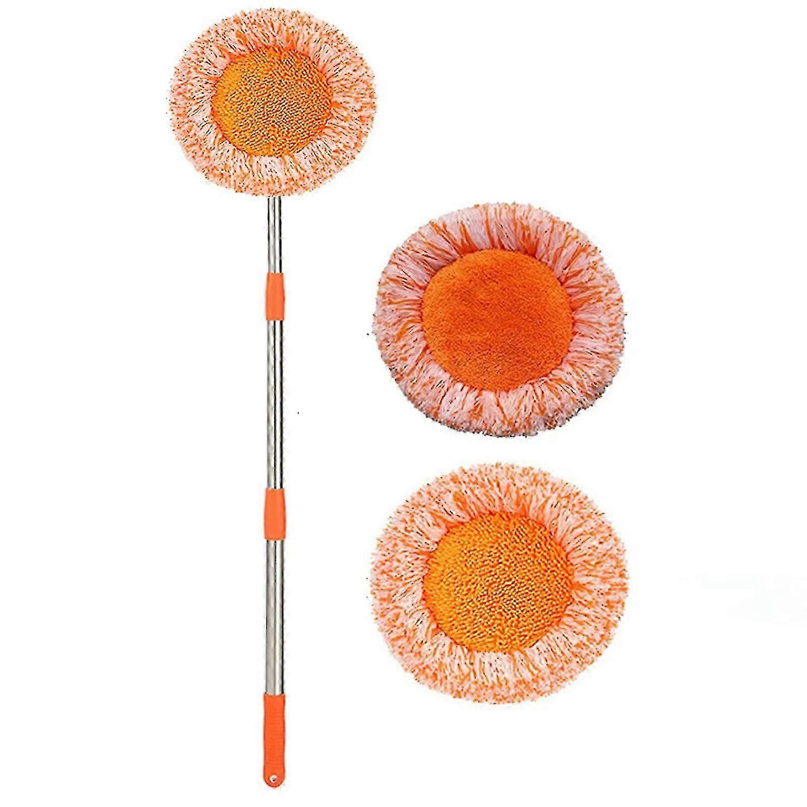 360 Rotatable Adjustable Cleaning Mop, Extendable Wall Cleaning Mop