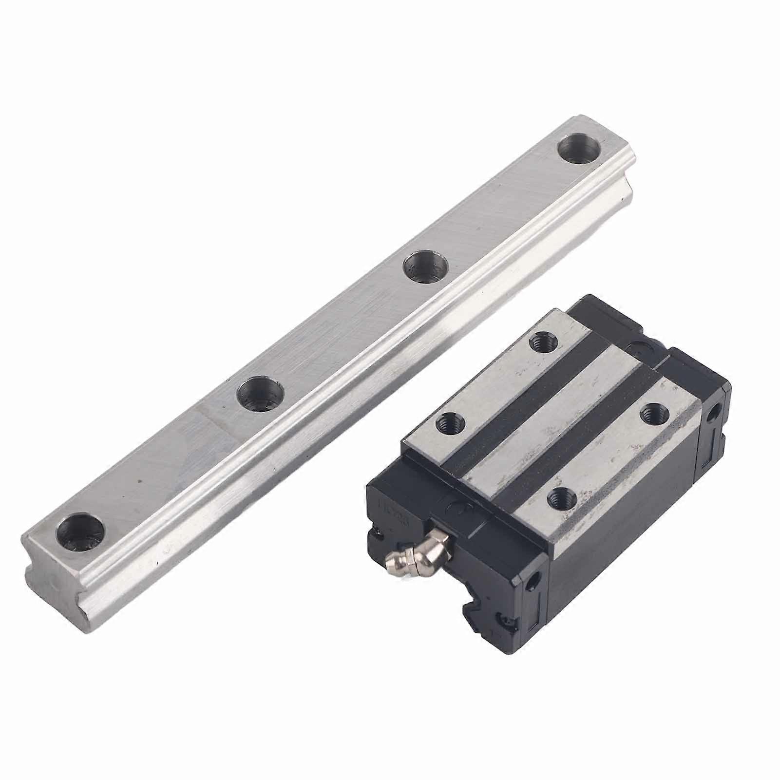 Linear Guide Rail with HGH25CA Bearing Slide Square Block for 3D Printers CNC Parts
