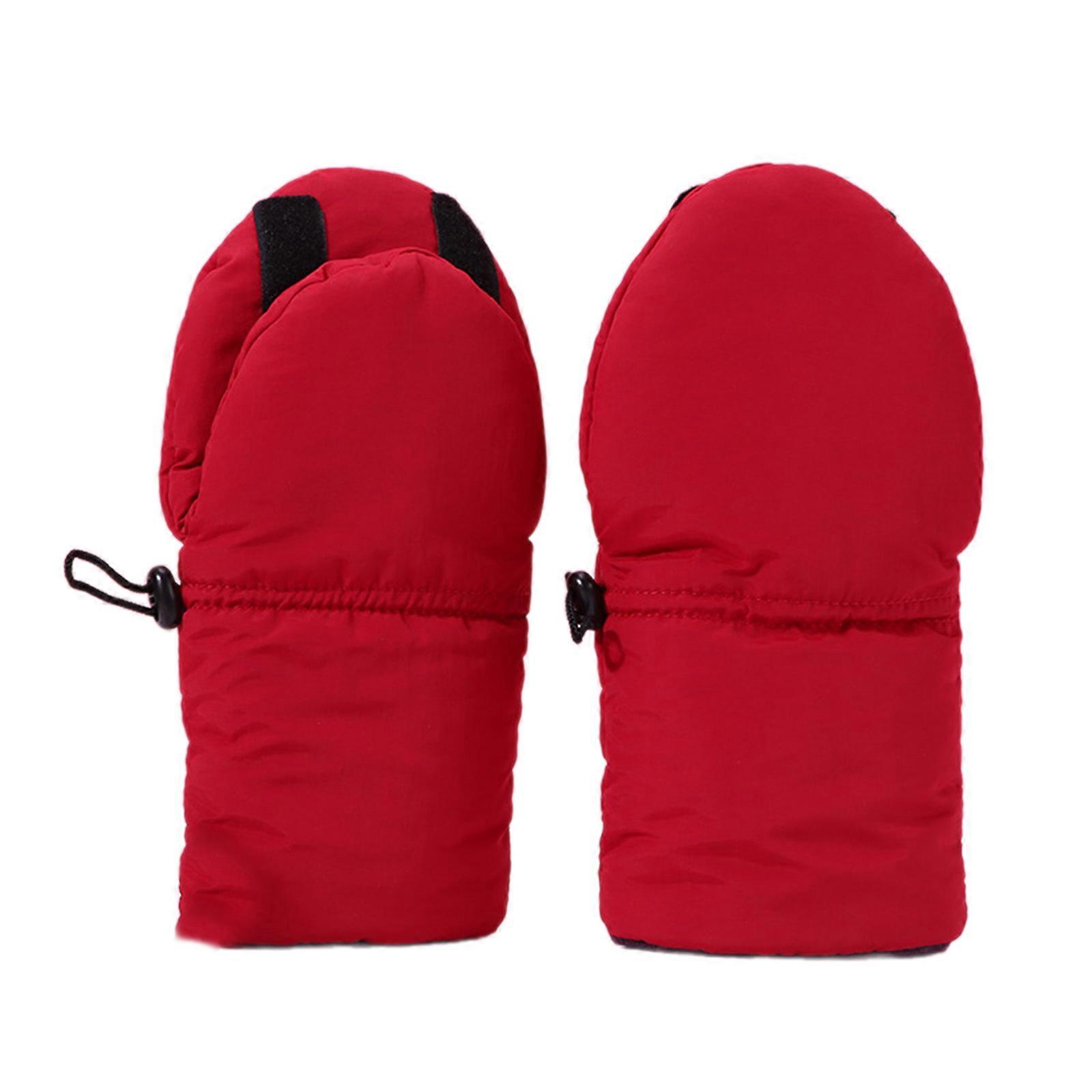 Universal Baby Stroller Gloves Comfortable Pram Hand Muffs Waterproof Shopping Cart Warm Mittens Windproof Hand Warmer  Date color