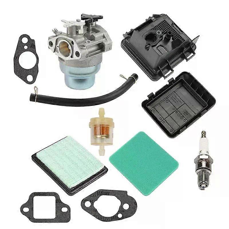 Carburetor Kit Air Fuel Filter Cover Kit compatible for Honda GCV135 GCV160 Engine