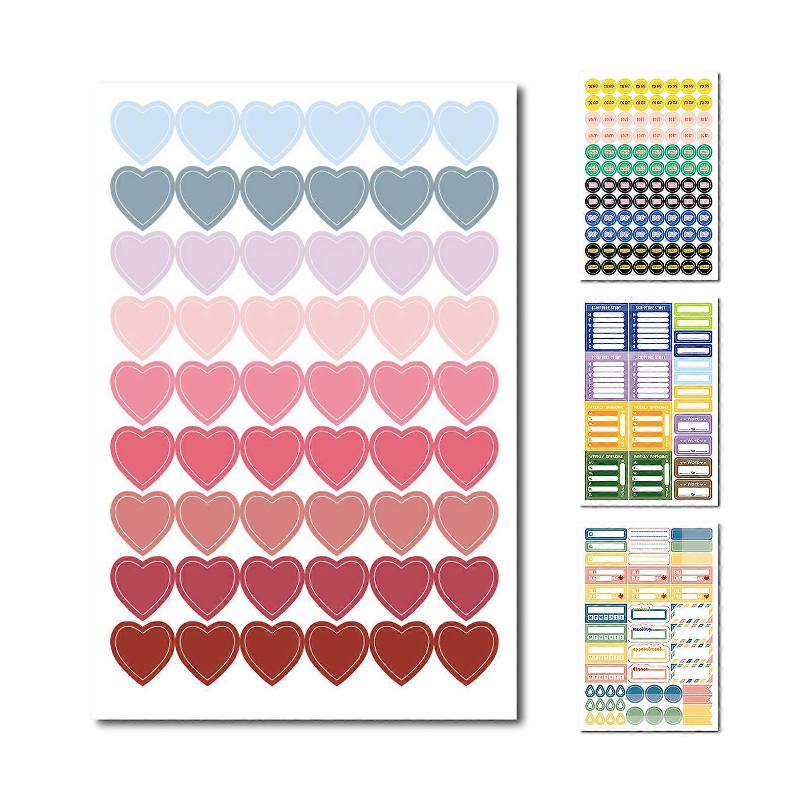 Functional Decorative Productivity Stickers Enhance Simplify Your Planner Journal Calendar for Students Teachers Staff