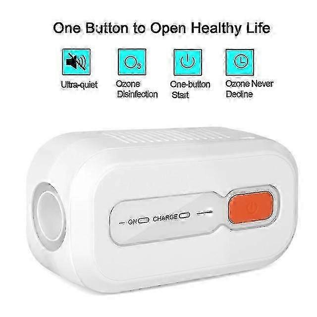 Moyeah Portable Auto Cpap Cleaner Disinfector With Built-In 2000mah Ozone Cpap Sanitizer For Cpap Apap Bipap Mask Hose