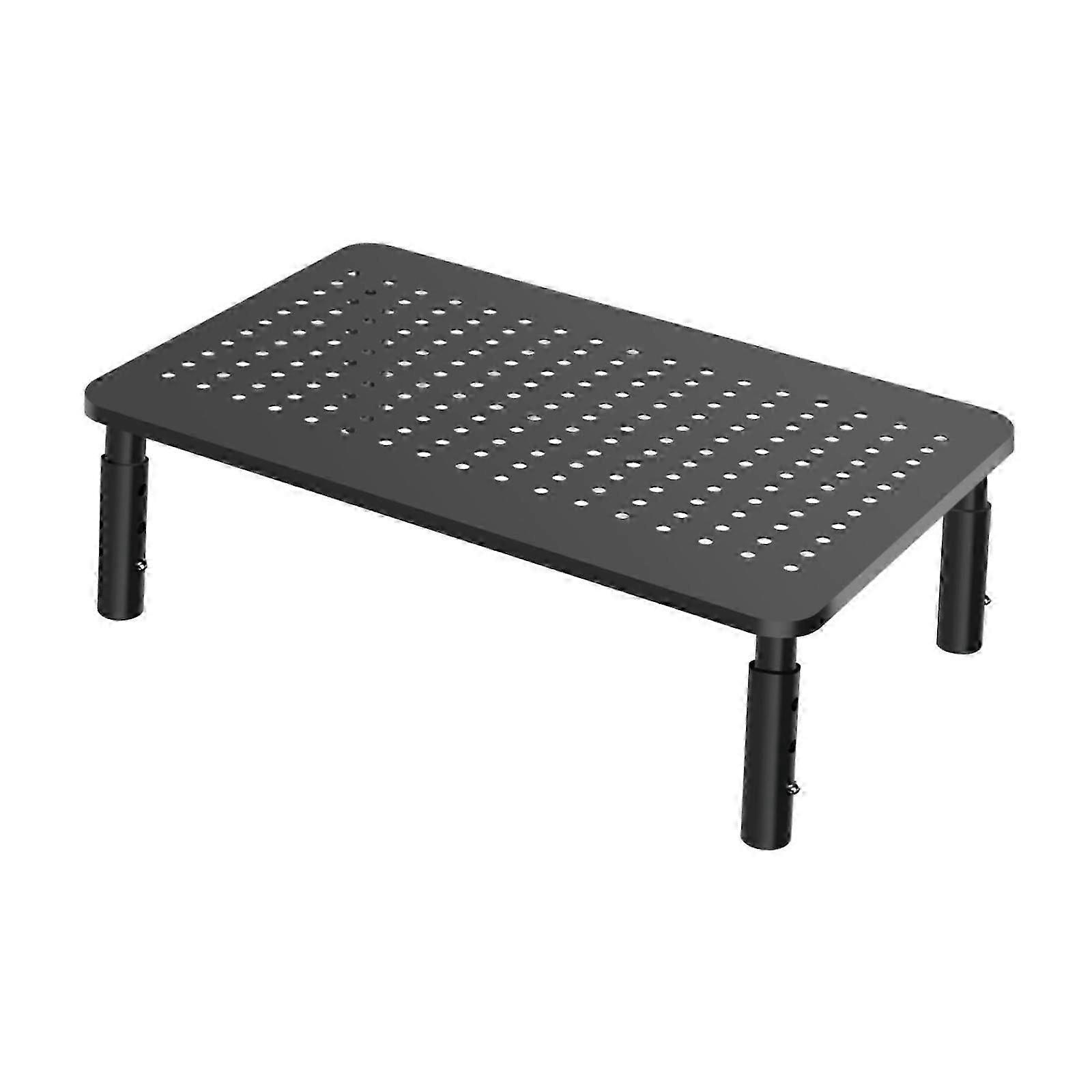 Monitor Stand Riser Desktop 3 Altezza Regolabile per Computer Monitor Stampante