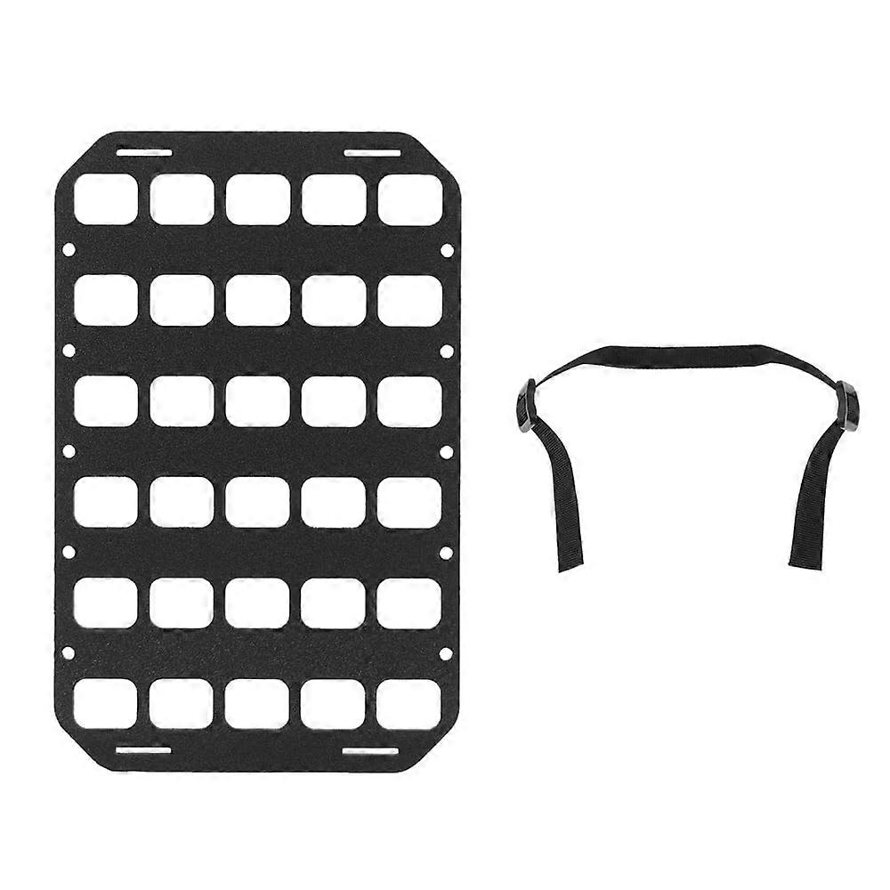 8x12.5inch Tactical MOLLE Organizer Platform for IFAK Pouch Gun Holster, Rigid Molle Panel Insert Backpack Hunting Attachment