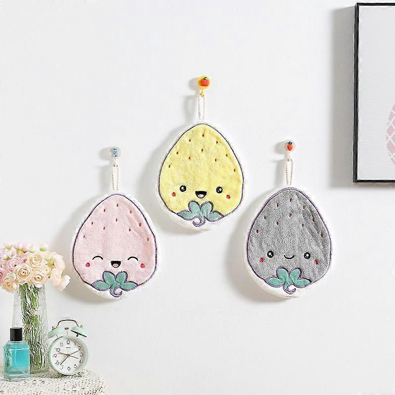 3 Microfiber bath towels, absorbent and quick-drying, with hangin