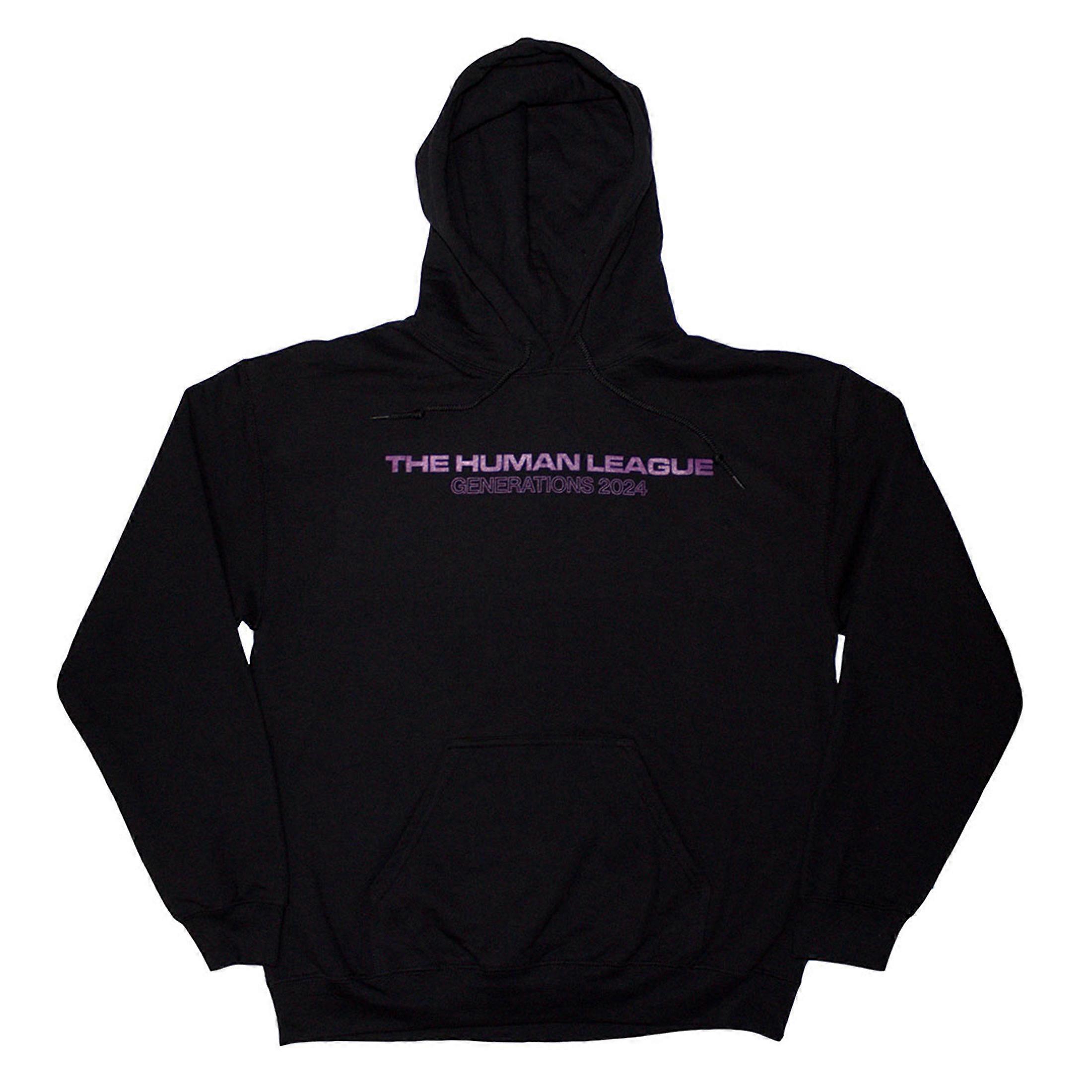 The Human League Generations Tour 24 Logo Pullover Hoodie