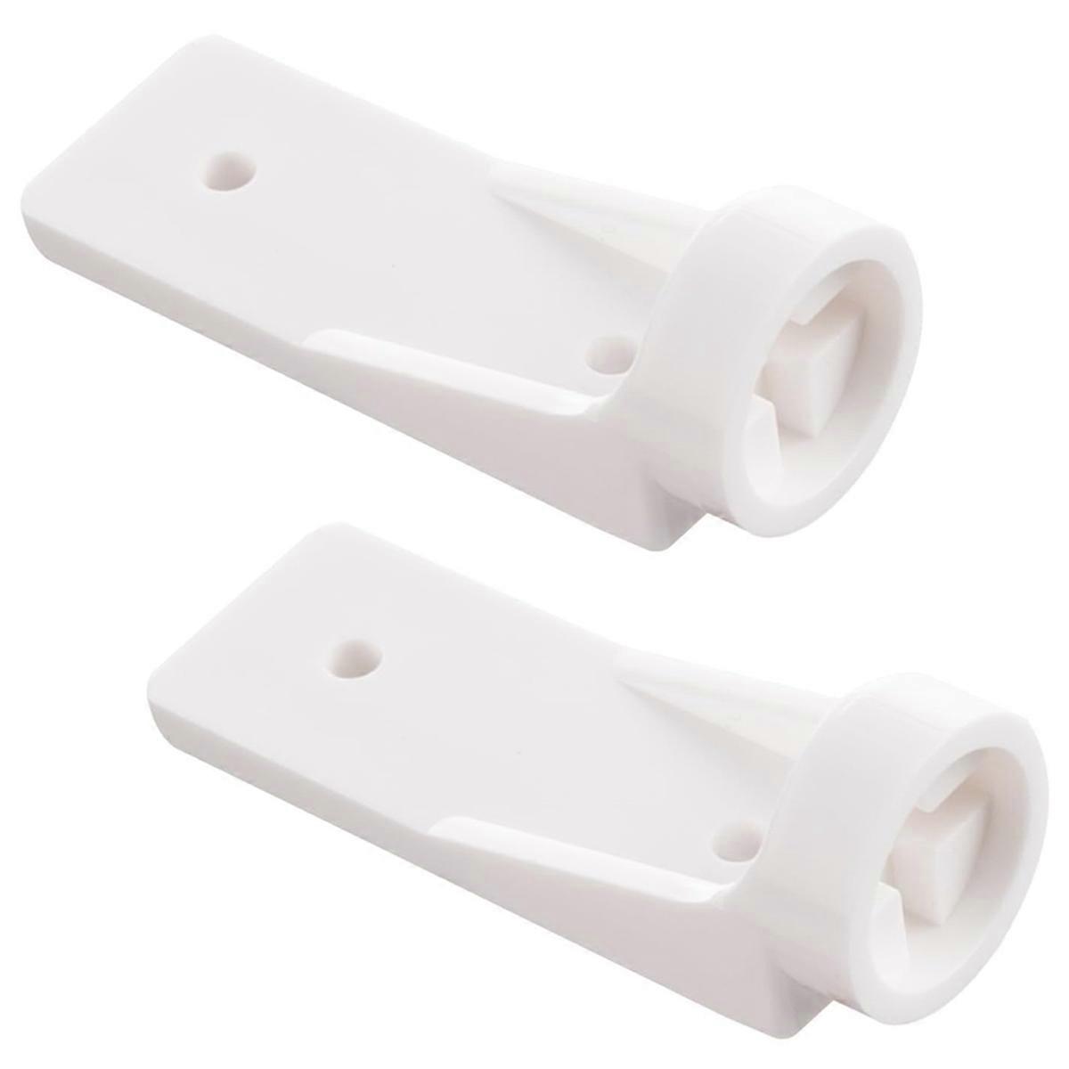 2pcs of 2002244008 Freezer Door Hinge Plate Replacement Part