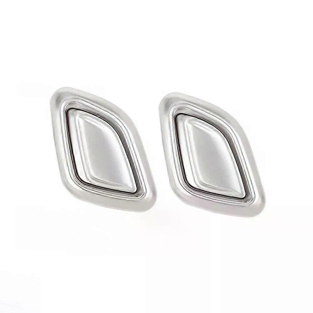 4PCS Car Seat Headrest Switch Button Cover Trims compatible for B-M-W X3 G01 X4 G02 2018-2021