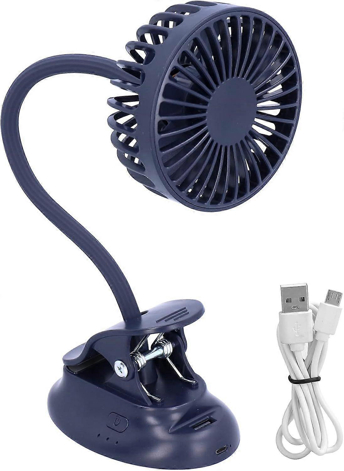 USB Rechargeable Bendable Portable Fan
