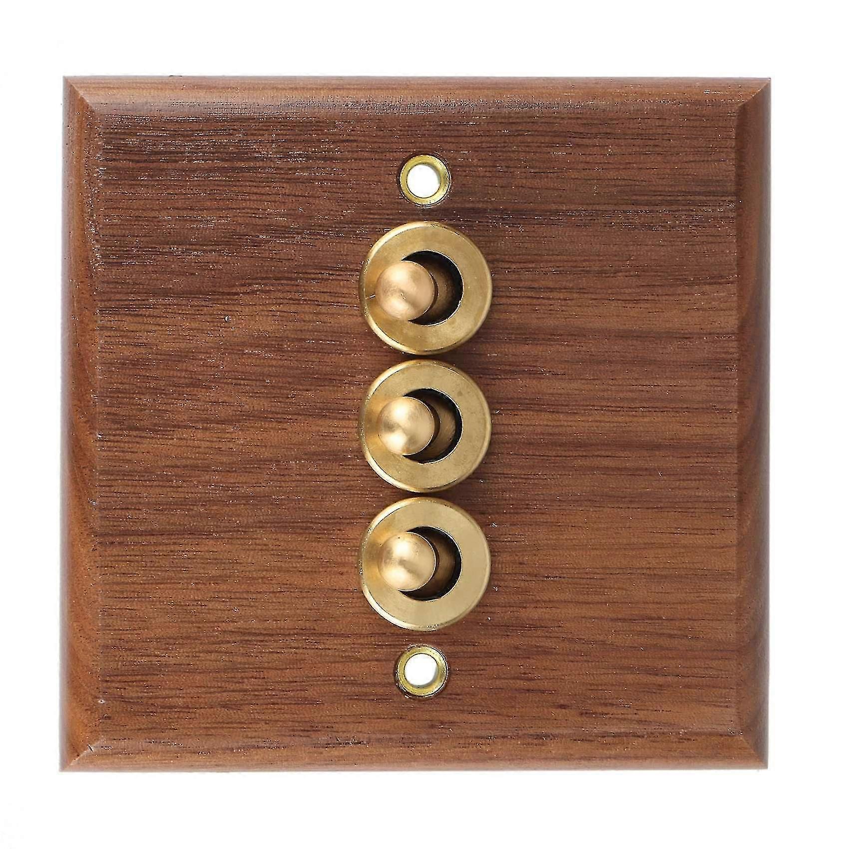 Retro American Style Light Switch Socket, Antique Home Stay Switch