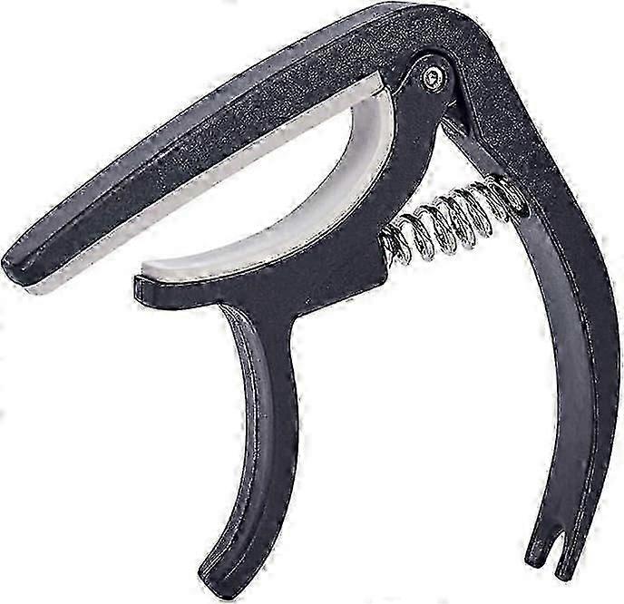 Gitarrcapo Capo för akustisk och elgitarr Gitarrcapo Capo Clip-on-stämapparat