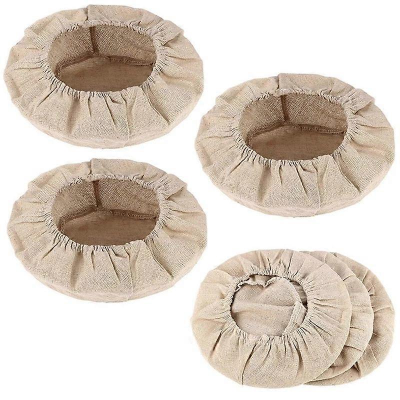 Round Bread Proofing Basket Cloth Liner Sourdough Banneton Proofing Cloth Natural Rattan Baking Dough Basket Cover