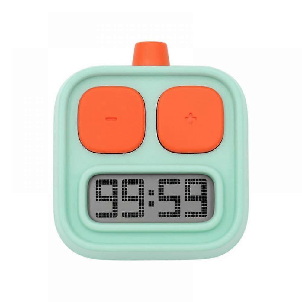 Mint Green Kitchen Timer, Timer, Countdown And Other Multi-function, Magnetic Suction Long Endurance Kitchen Timer.