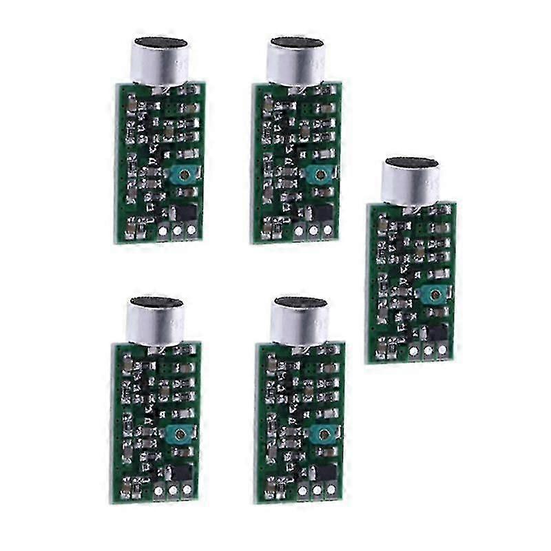 5pcs Fm Transmitter Module Mini Wireless Microphone Mic Wireless Audio Transmitter Fm Emission Mic