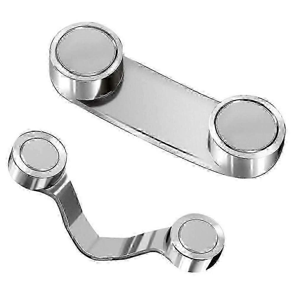 Stay in Place Glasses Holder Magnetic Eyeglass Holders Zinc Alloy Magnetic Glasses Clip