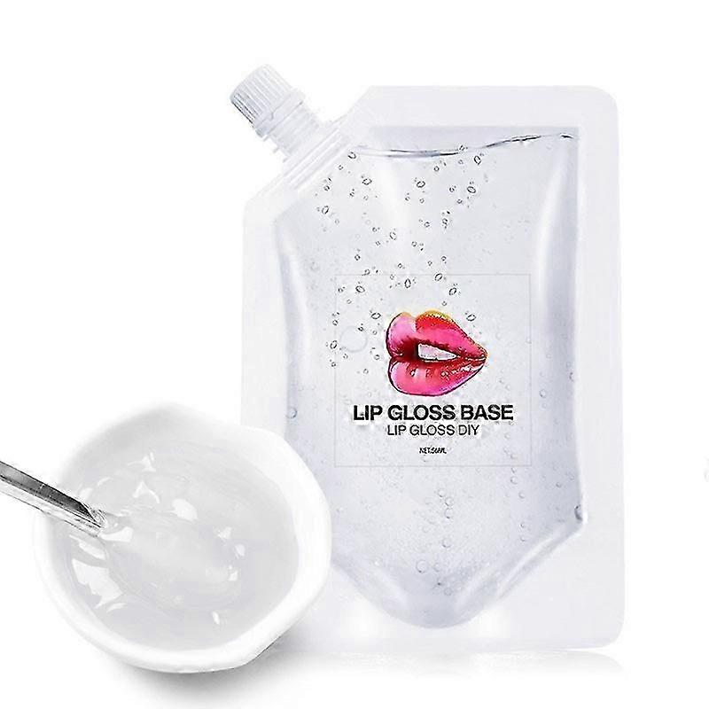 New DIY Transparent Lip Gloss Lip Glaze Base Moisturizing 50ml