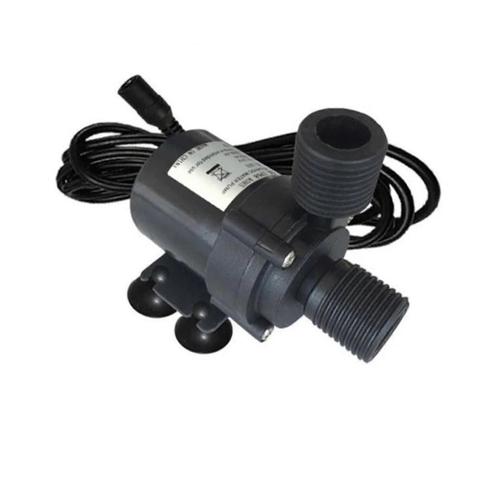 Sewage Effluent Pump Miniature DC 12V 24V Water-Cooled Circulating Pump G1/2 External Thread Port Specifications