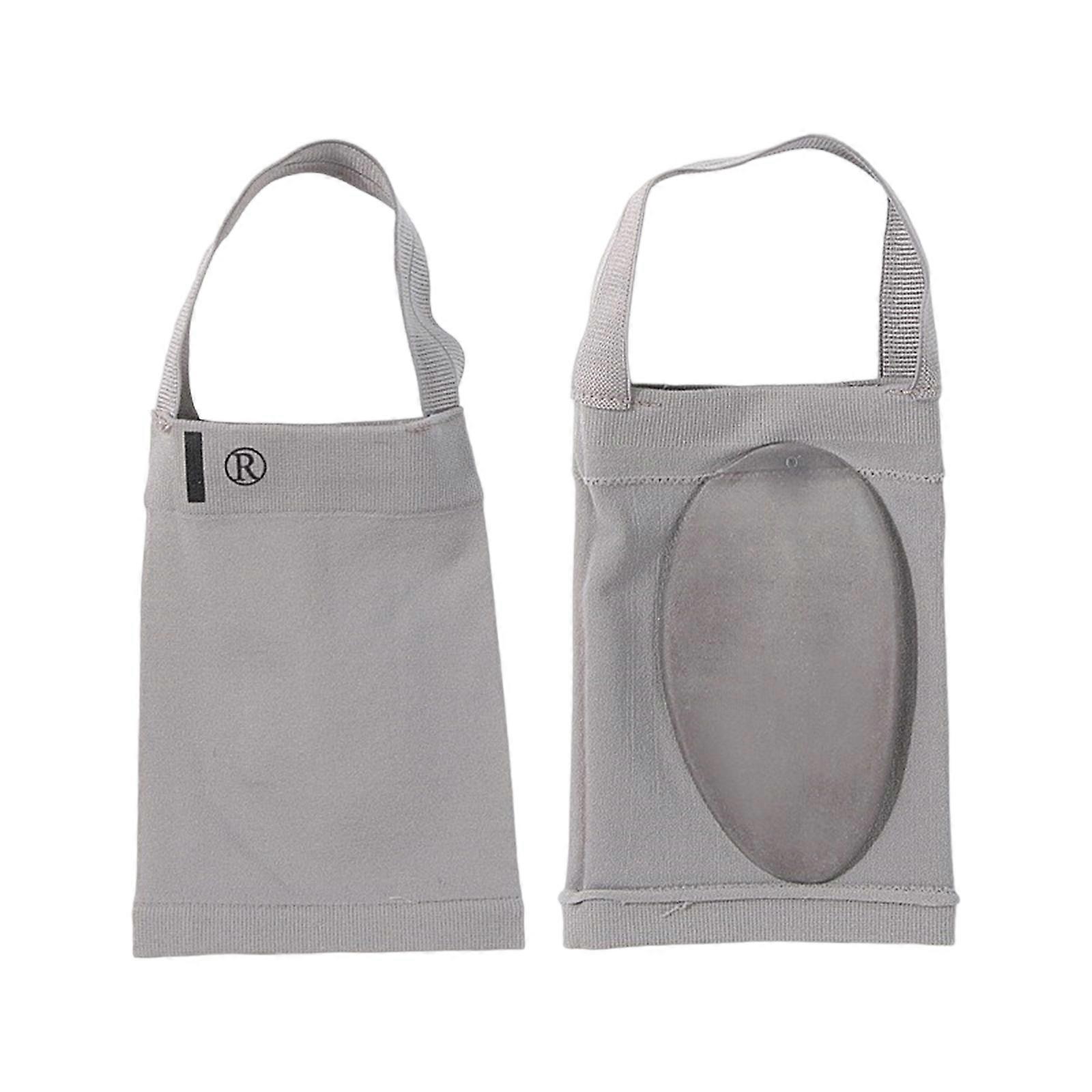 1Pair Arch Support Brace for Plantar Fasciitis Relief,Compression Arch Support with Gel Arch Inserts,Arch Support Bands  Gray