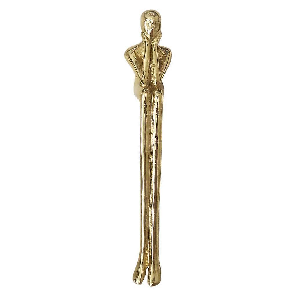 Brass Thinker Shape Cabinet Pulls Cabinet Handles Drawer Pulls Cabinet Hardware Cabinet Door Handles for Cabinets